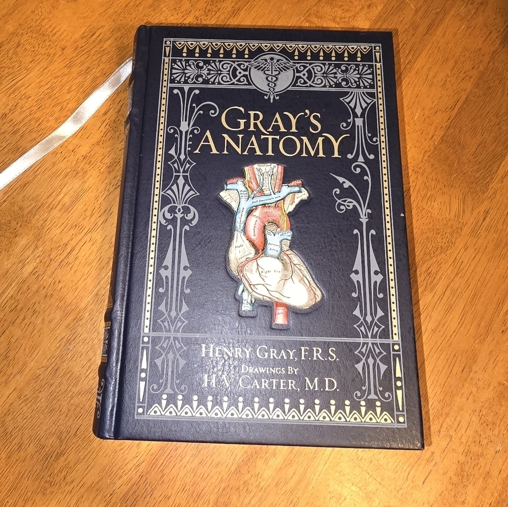 Grey's Anatomy Hardcover Book - Black Cover with Multicolor Illustration